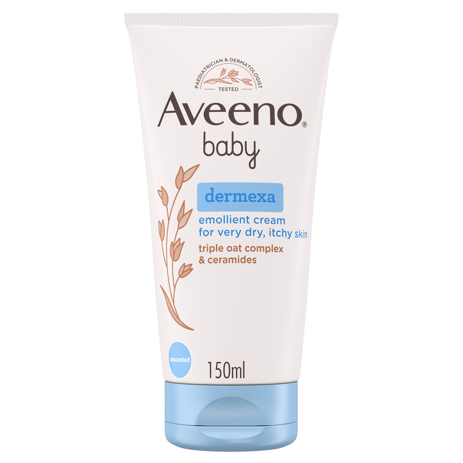 daglig dermexa blødgørende creme til tør hud aveeno baby