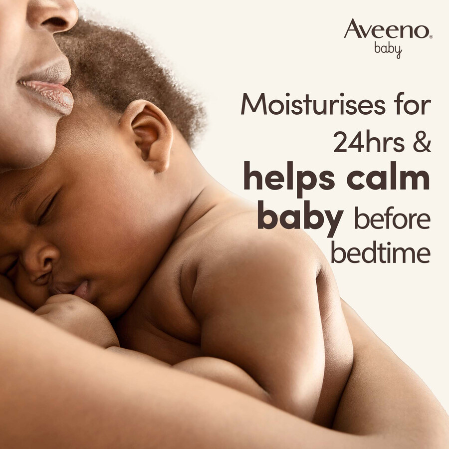 aveeno baby beroligende komfort sengetidslotion aveeno