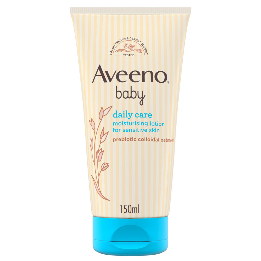 daglig babylotion til normal og tør hud aveeno baby