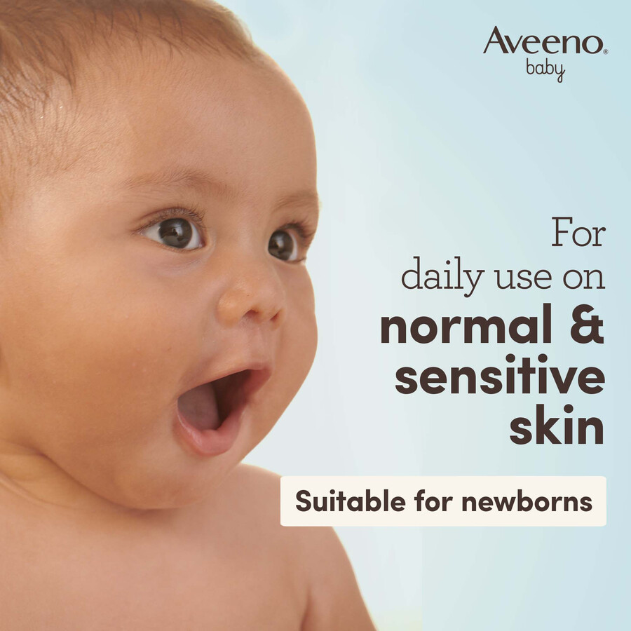 daglig babylotion til normal og tør hud aveeno baby