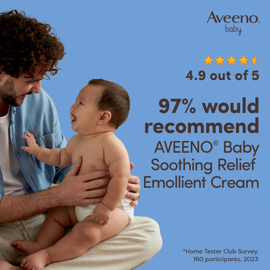 beroligende emollinet creme til tør hud aveeno baby