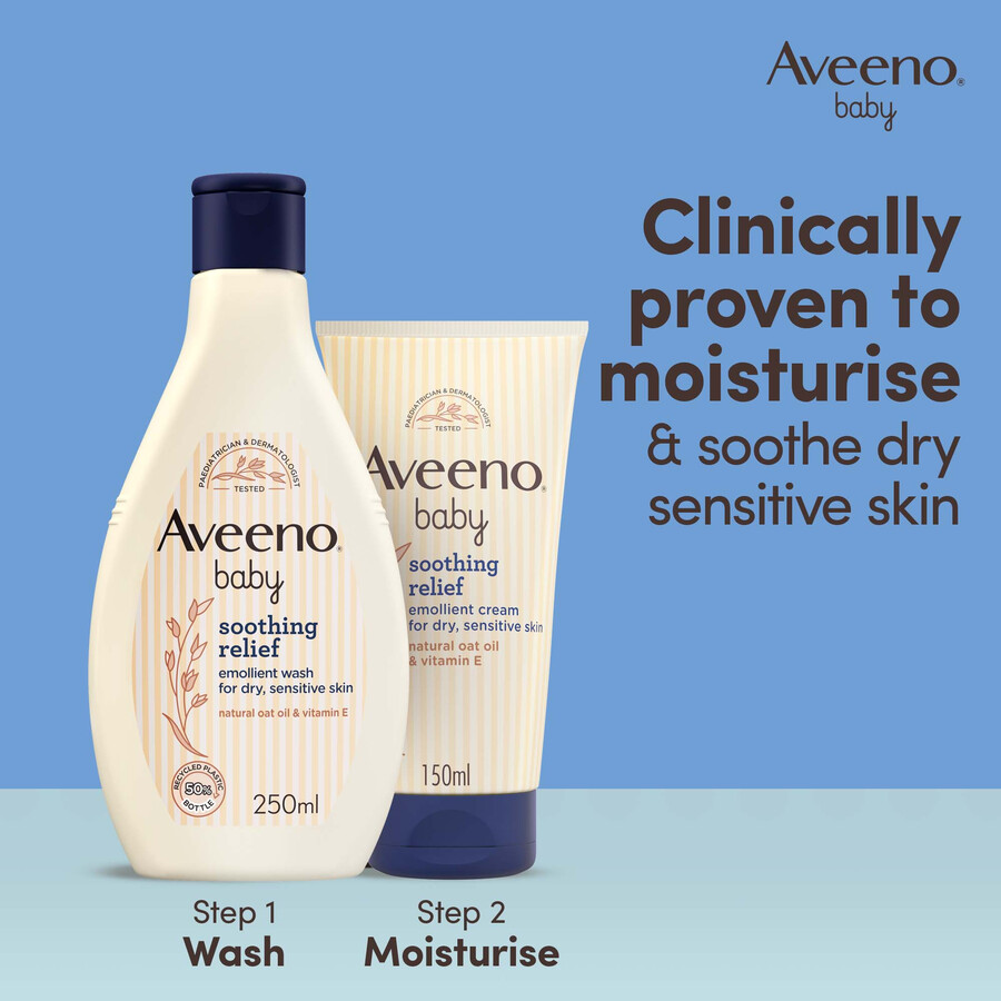 beroligende emollinet creme til tør hud aveeno baby