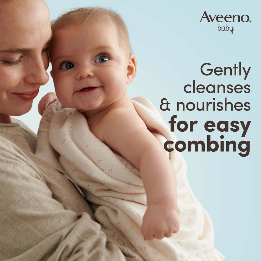 aveeno baby daily care 2-i-1 shampoo og balsam aveeno