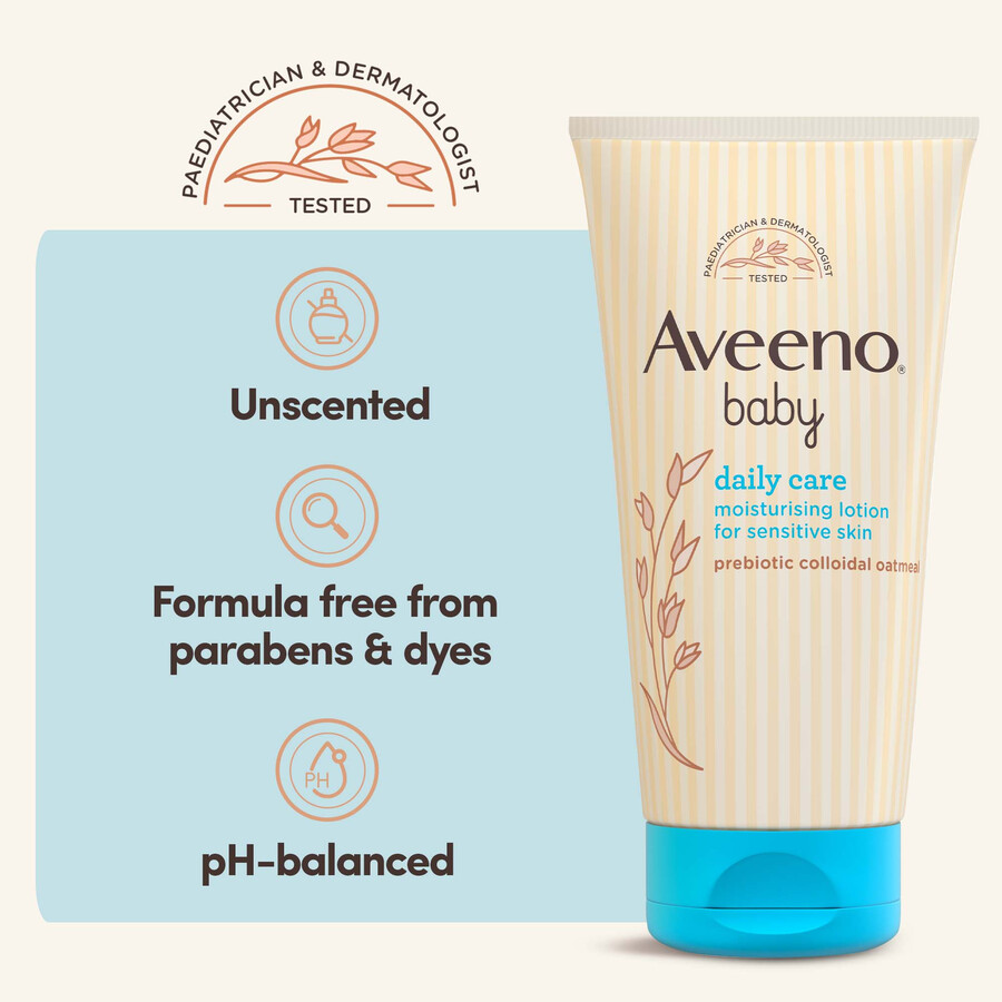 aveeno baby daily care fugtighedslotion 75 ml aveeno