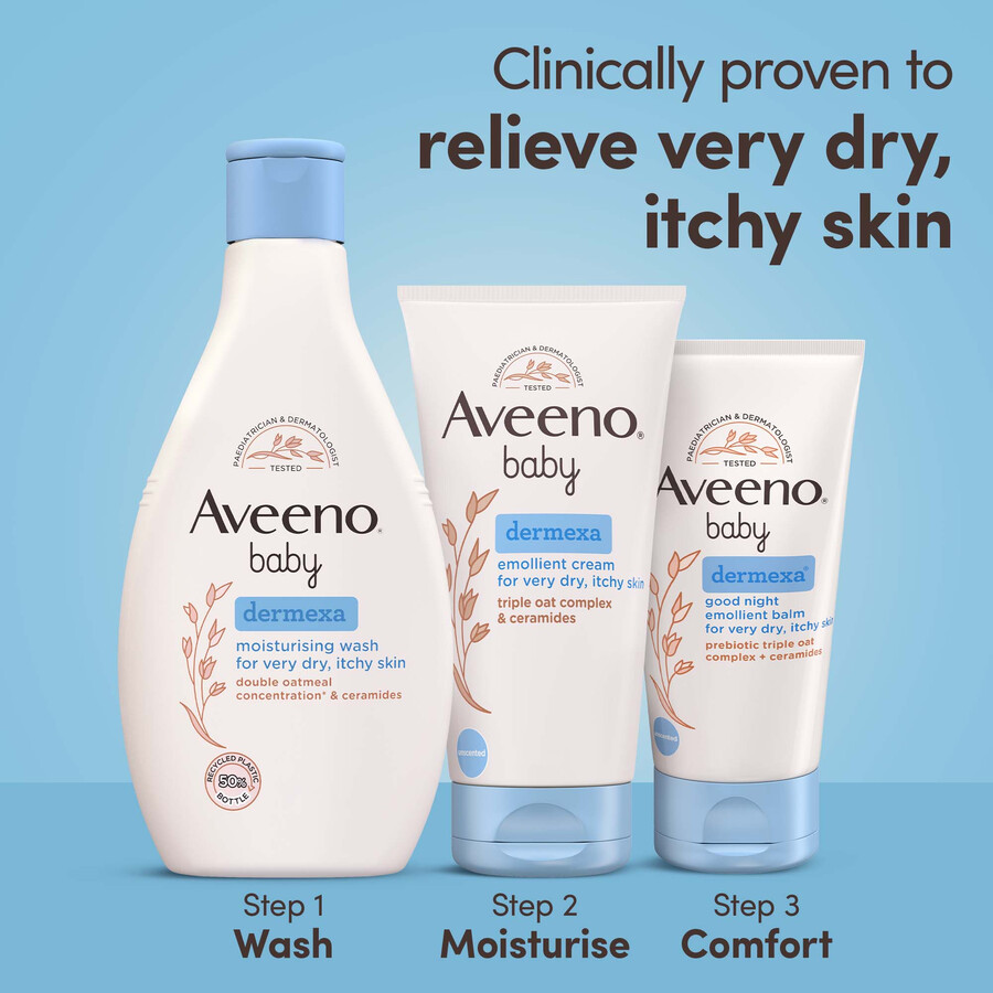 dermexa baby body moisturising wash aveeno baby