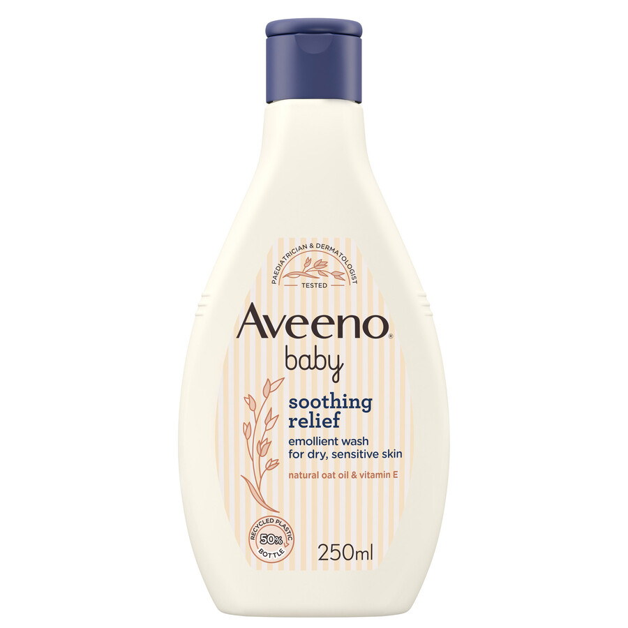 lindrende babyblødgørende sæbe aveeno baby