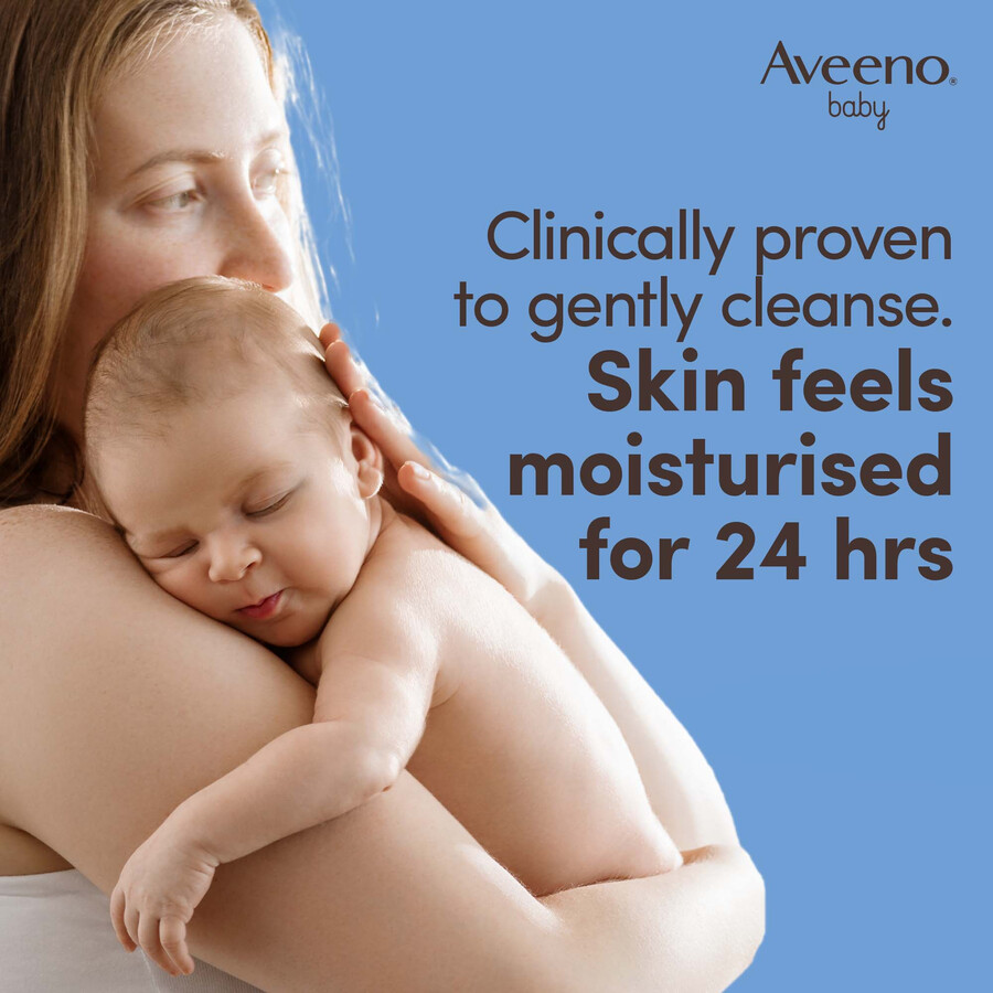 lindrende babyblødgørende sæbe aveeno baby