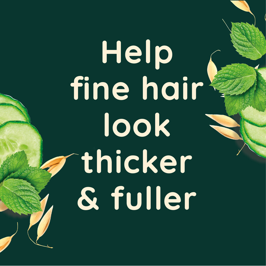 aveeno volumising fresh greens blend balsam aveeno