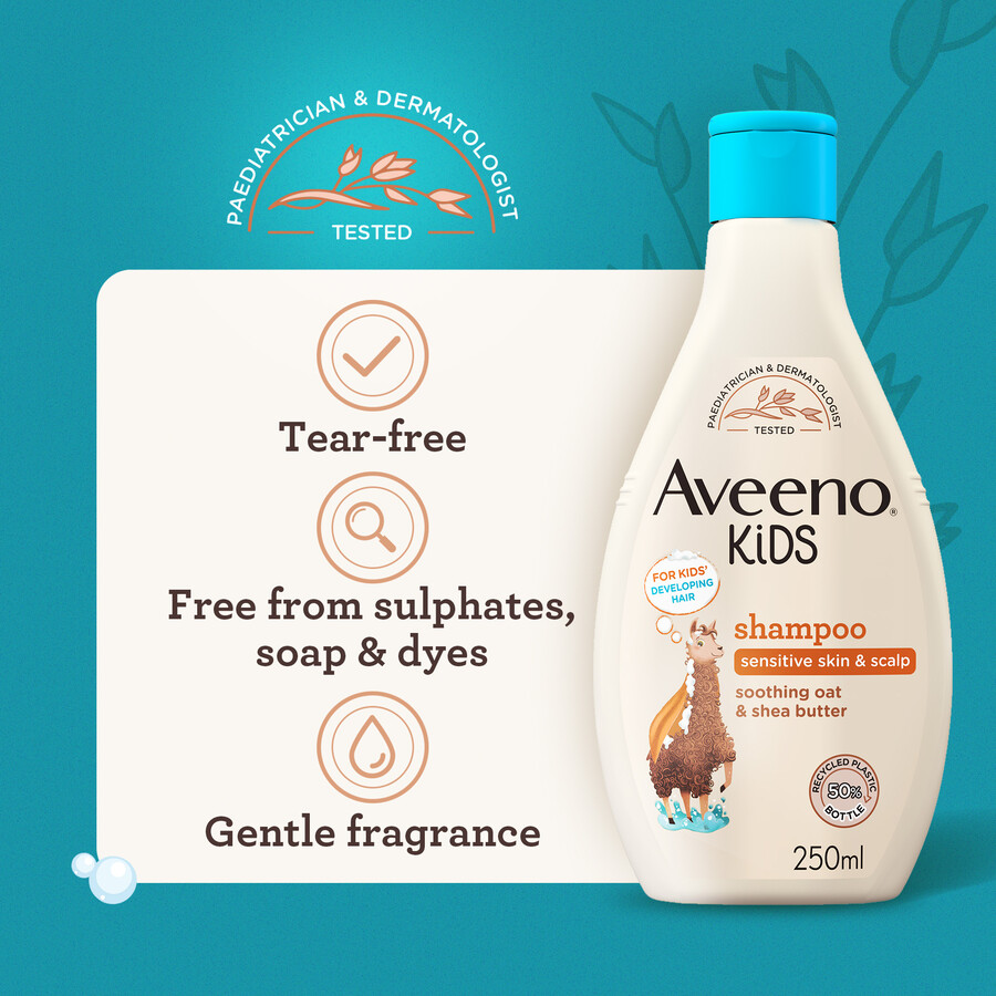 aveeno børneshampoo 250 ml aveeno