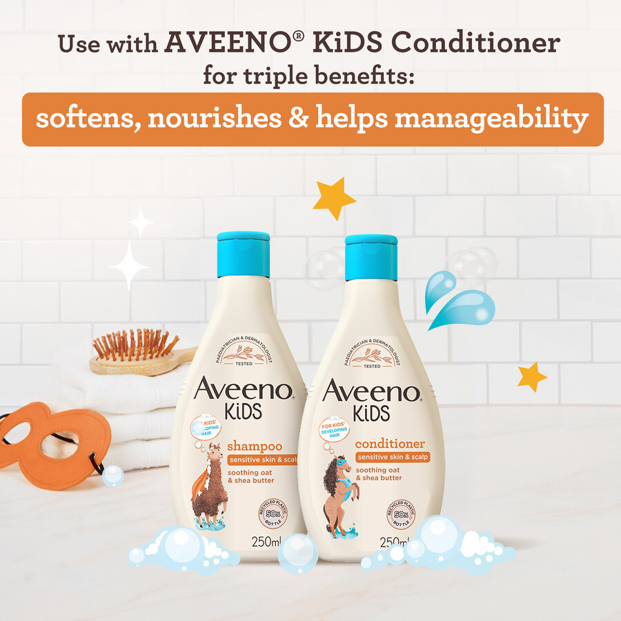 aveeno børneshampoo 250 ml aveeno