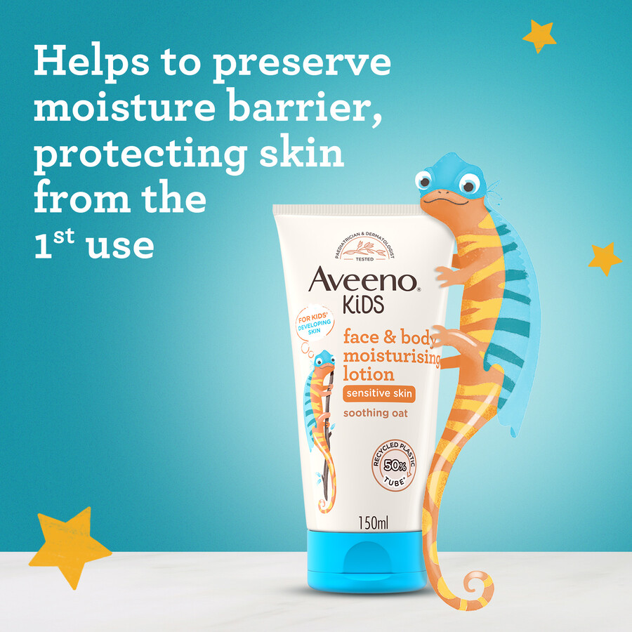 aveeno bØrnes ansigt- og bodylotion 150 ml aveeno