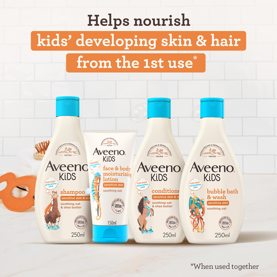 aveeno bØrnes ansigt- og bodylotion 150 ml aveeno