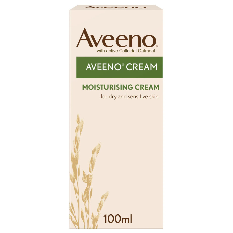 creme til eksemudsat tør og følsom hud aveeno