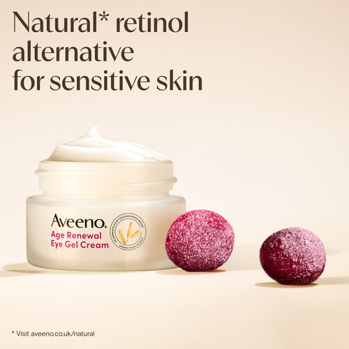 aveeno age renewal eye gel cream 15ml aveeno
