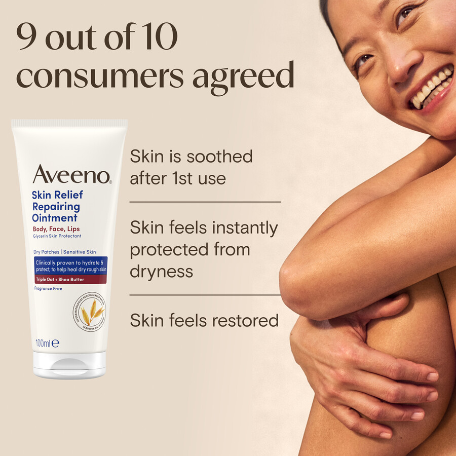aveeno reparerende hudlindrende salve 100 ml
