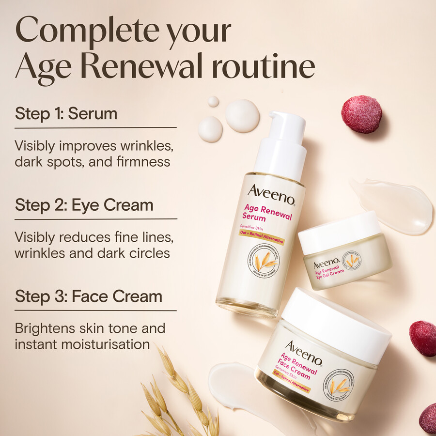 aveeno age renewal ansigtscreme 50ml
