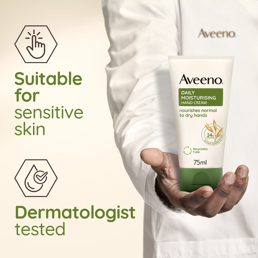 daglig fugtgivende håndcreme aveeno