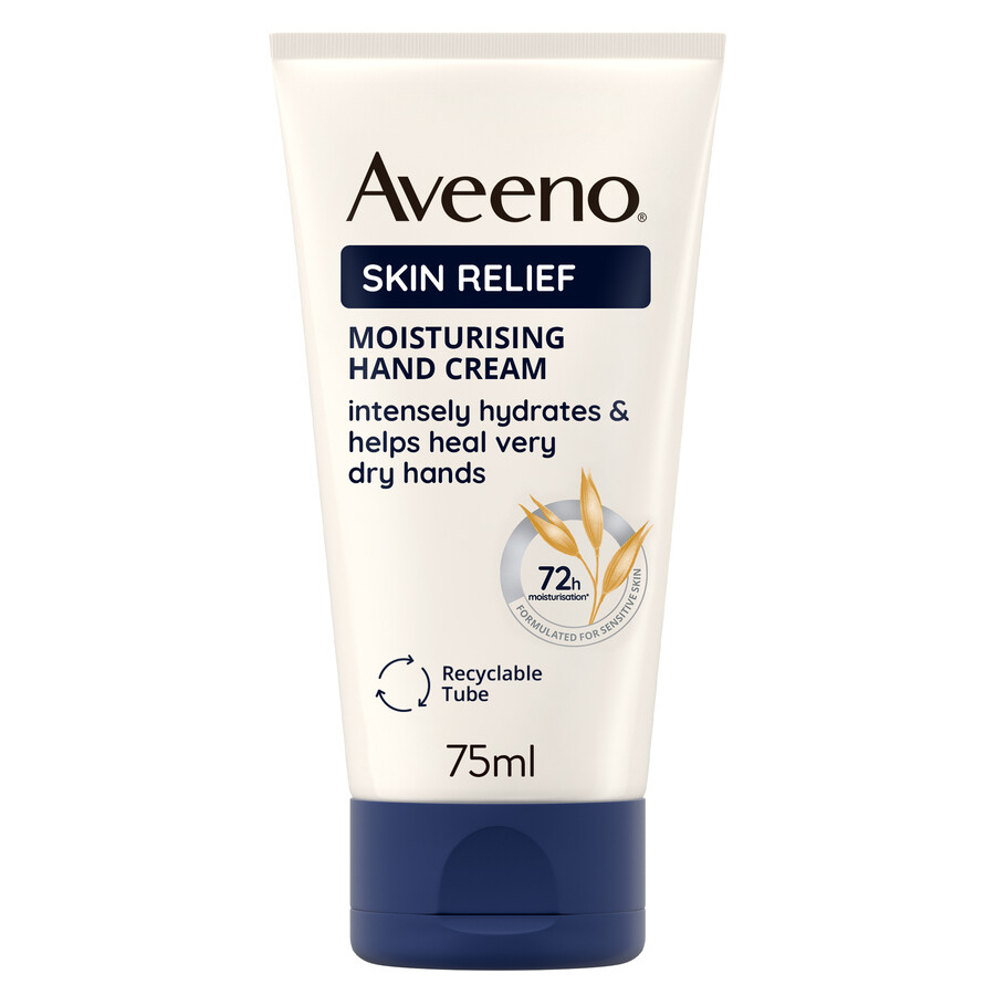 fugtgivende håndcreme til meget tør hud fra skin relief aveeno