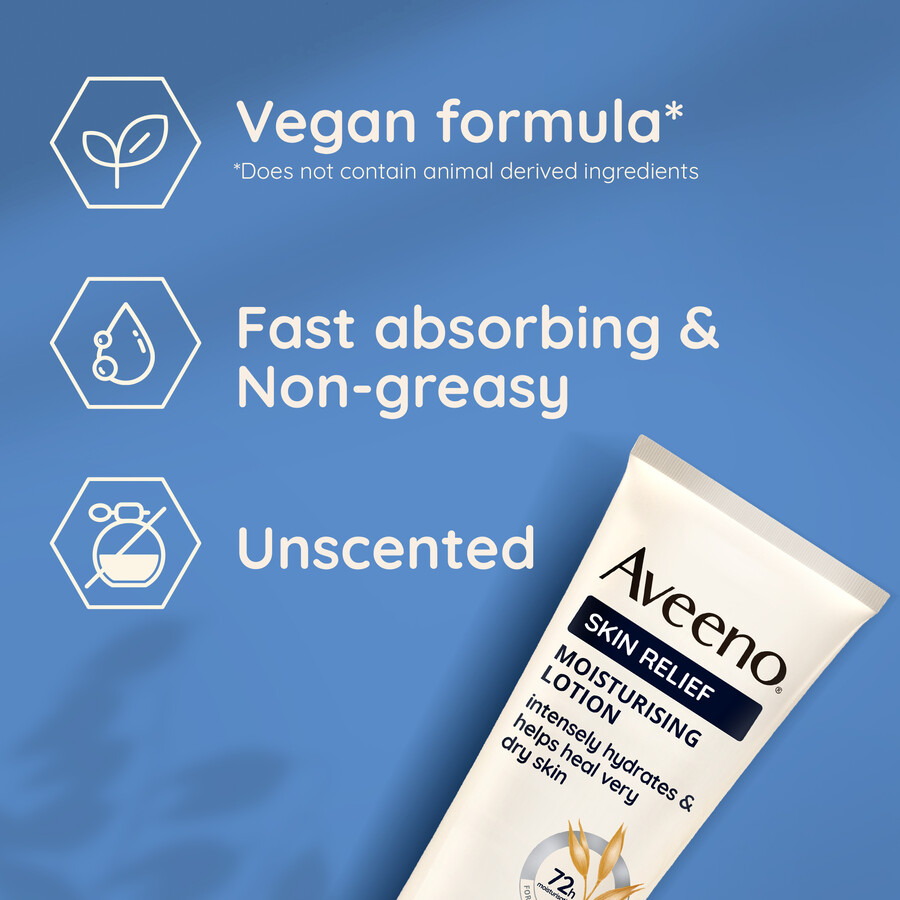 fugtgivende håndcreme til meget tør hud fra skin relief aveeno