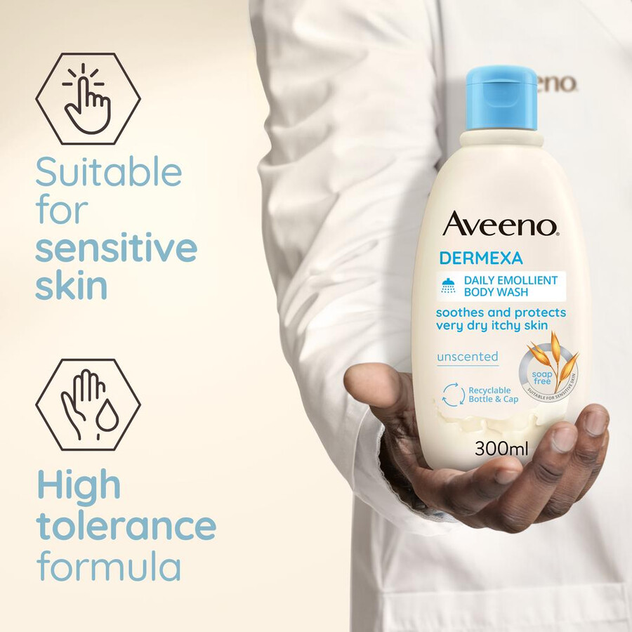 dermexa daglig blødgørende kropsvask aveeno