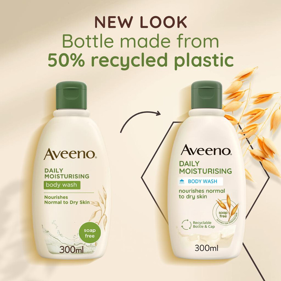 daglig fugtgivende kropsvask aveeno