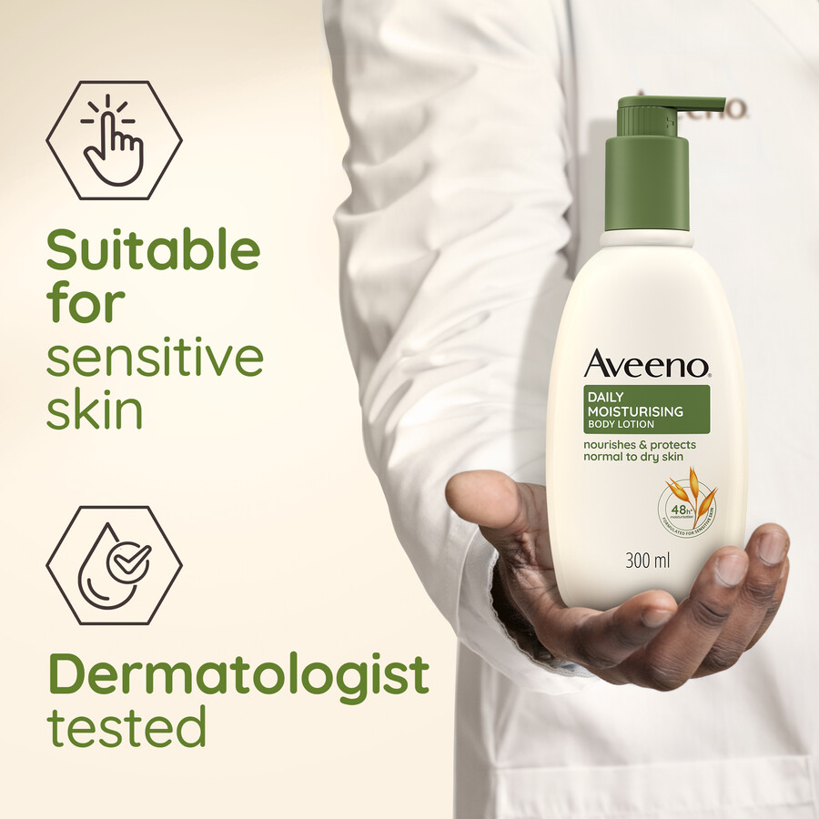 daglig fugtgivende hudplejelotion aveeno