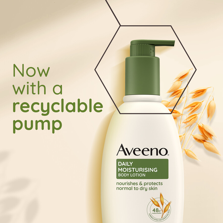 daglig fugtgivende hudplejelotion aveeno