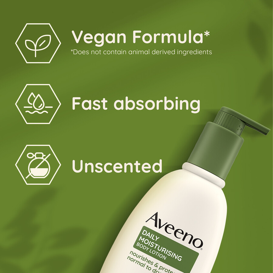 daglig fugtgivende hudplejelotion aveeno