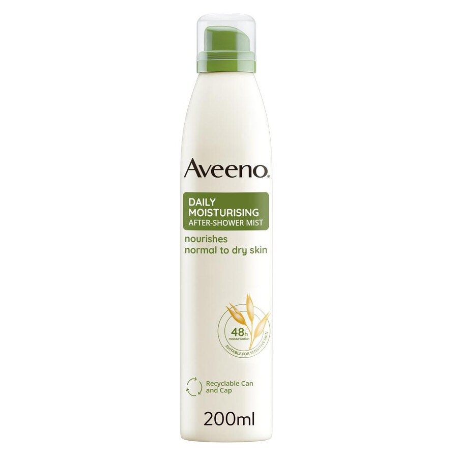 daglig fugtgivende aftershobe-spray aveeno