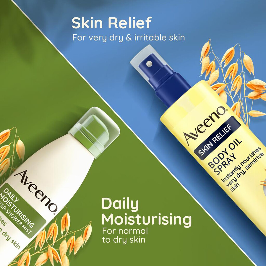 daglig fugtgivende aftershobe-spray aveeno