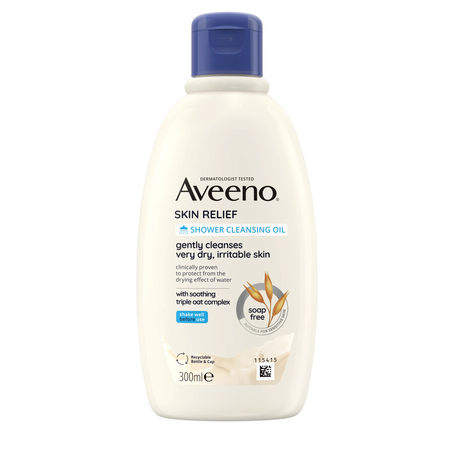 aveeno skin relief body cleansing oil aveeno