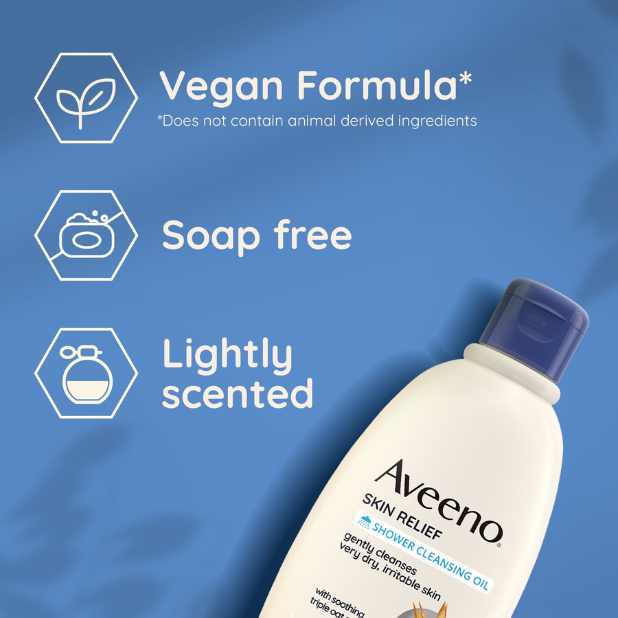 aveeno skin relief body cleansing oil aveeno