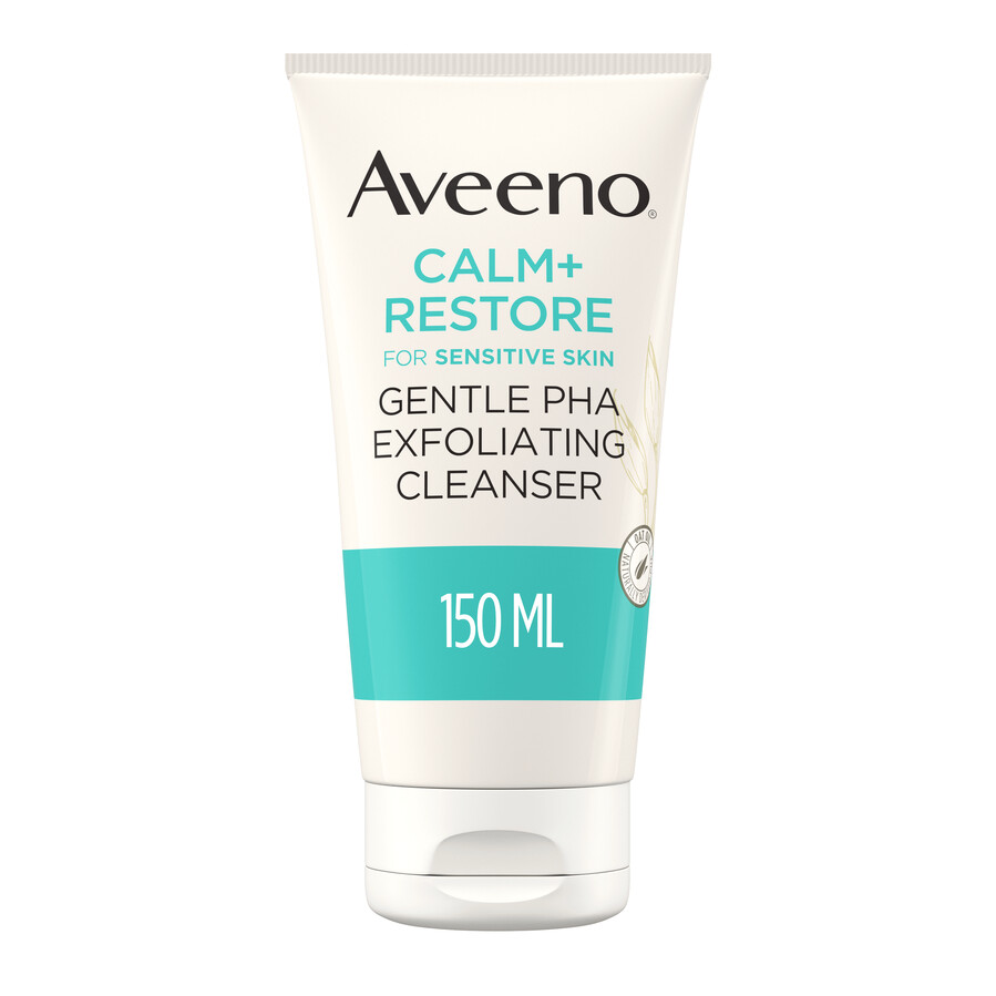 calmrestore mild pha eksfolierende rens aveeno