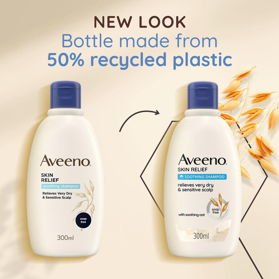 beroligende shampoo til hudlindring aveeno