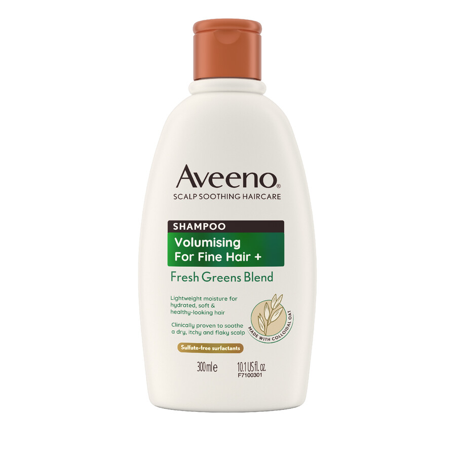 aveeno volumising fresh greens blend shampoo aveeno