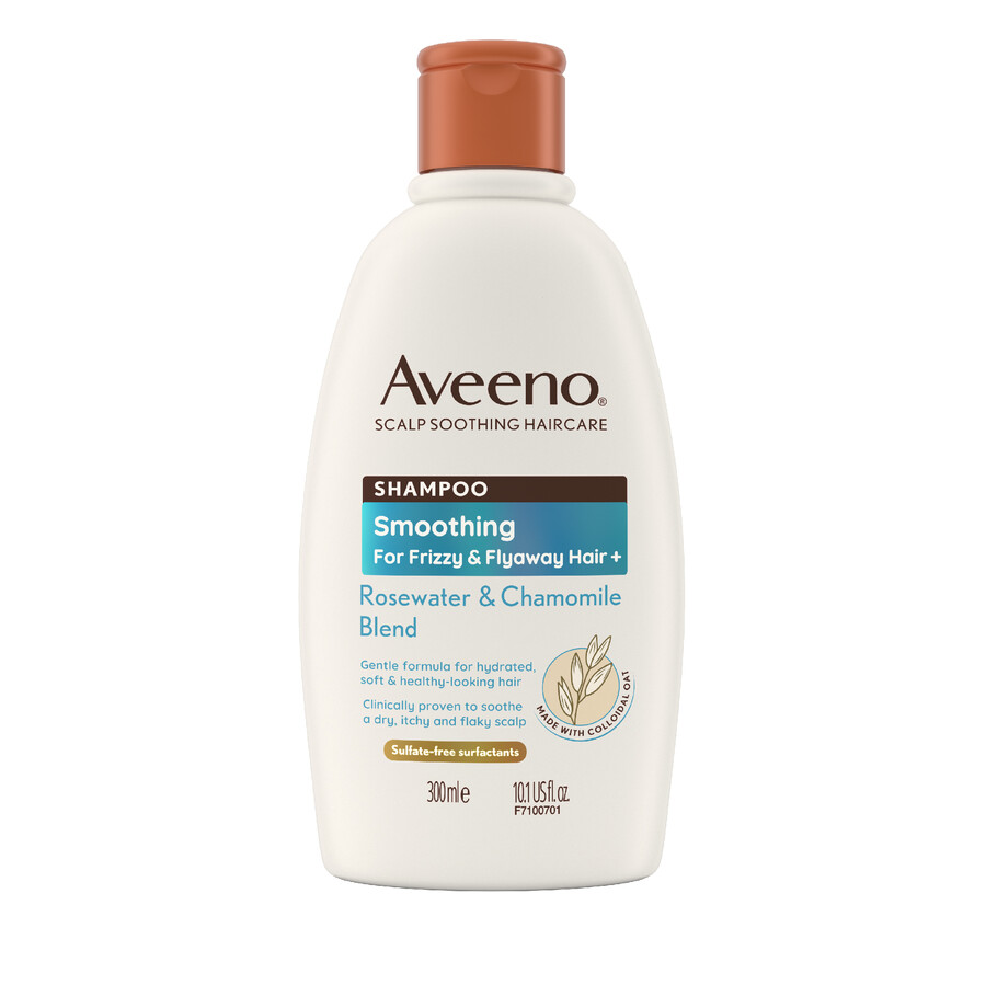 mild fugt shampoo med rosenvand og kamille aveeno